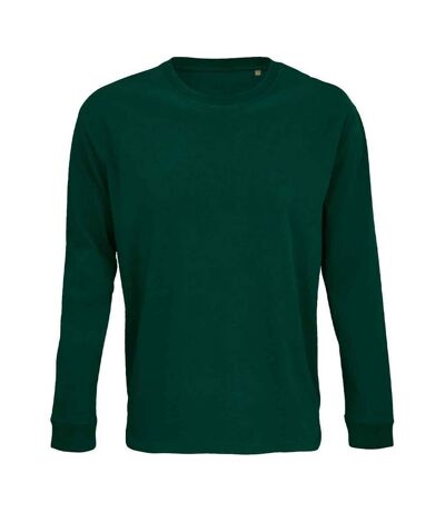 SOLS Unisex Adult Pioneer Cotton Long-Sleeved T-Shirt (Green Empire)