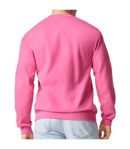 Mens softstyle midweight sweatshirt pink lemonade Gildan