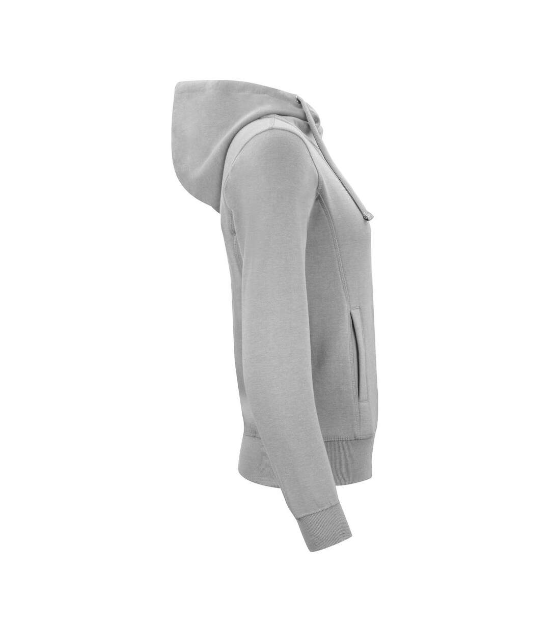Veste À Capuche Classic Femme Gris Clique-4