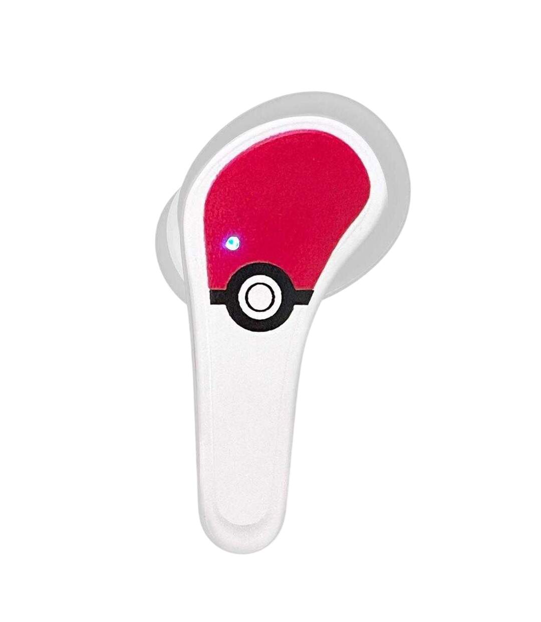 Écouteurs Sans Fil Motif/style Pokéball Gotta Catch ´em All! Taille Unique Blanc Rouge Pokemon-2