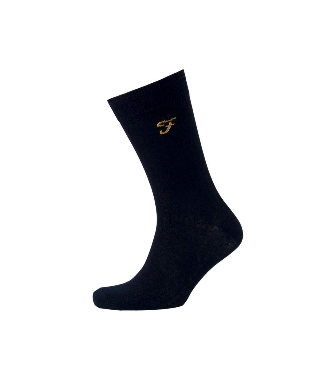 Chaussettes falton homme noir / blanc Farah