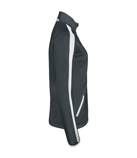 Womens/ladies Snoqualmite Midlayer Charcoal Cutter & Buck