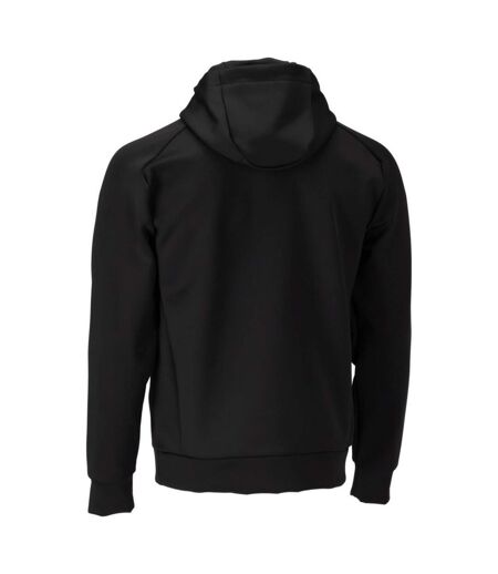 Sweat À Capuche Motif/style Uni Customised Homme Noir Mascot