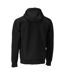 Sweat À Capuche Motif/style Uni Customised Homme Noir Mascot-2