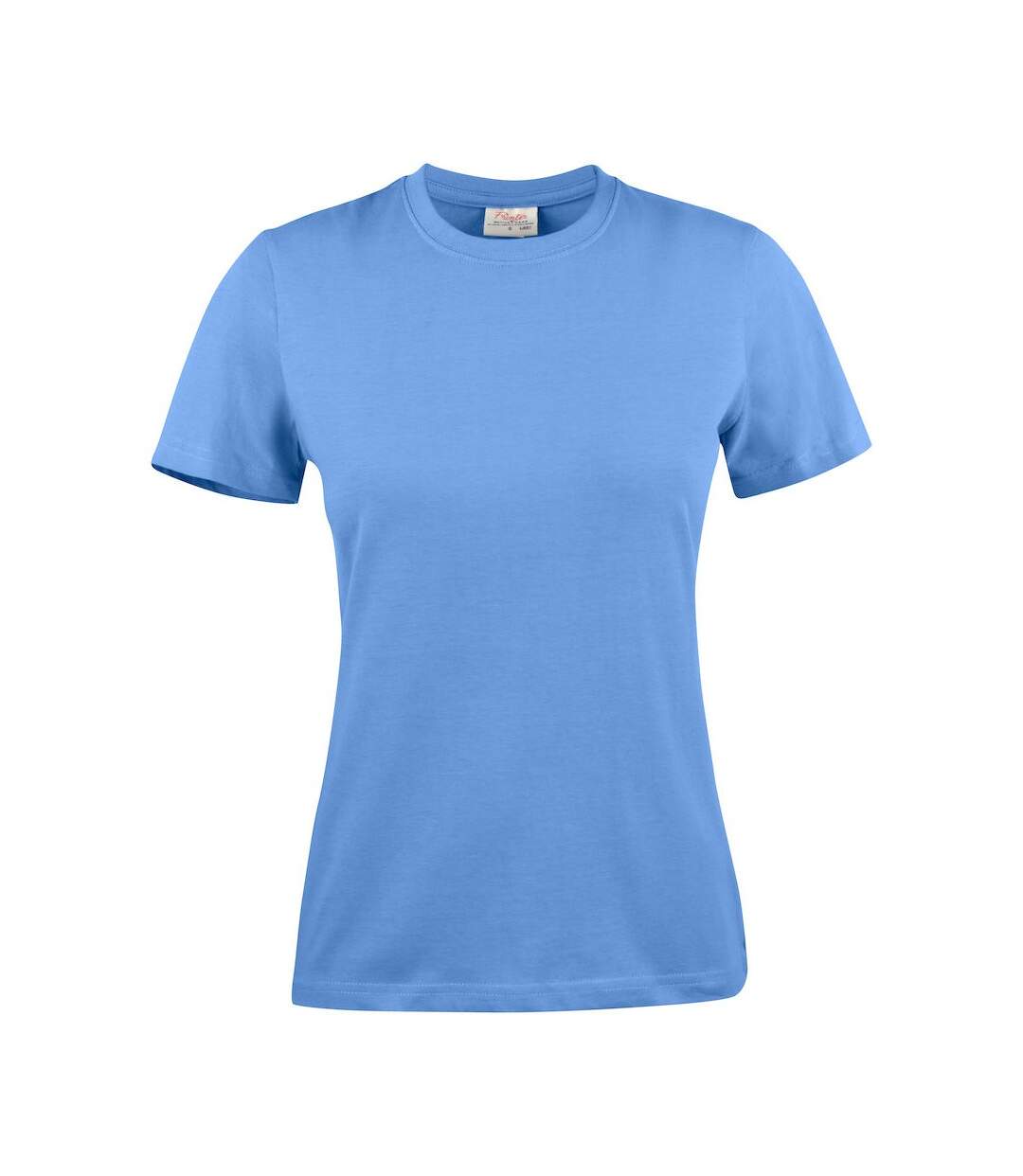 T-shirt heavy femme bleu ciel Printer-1