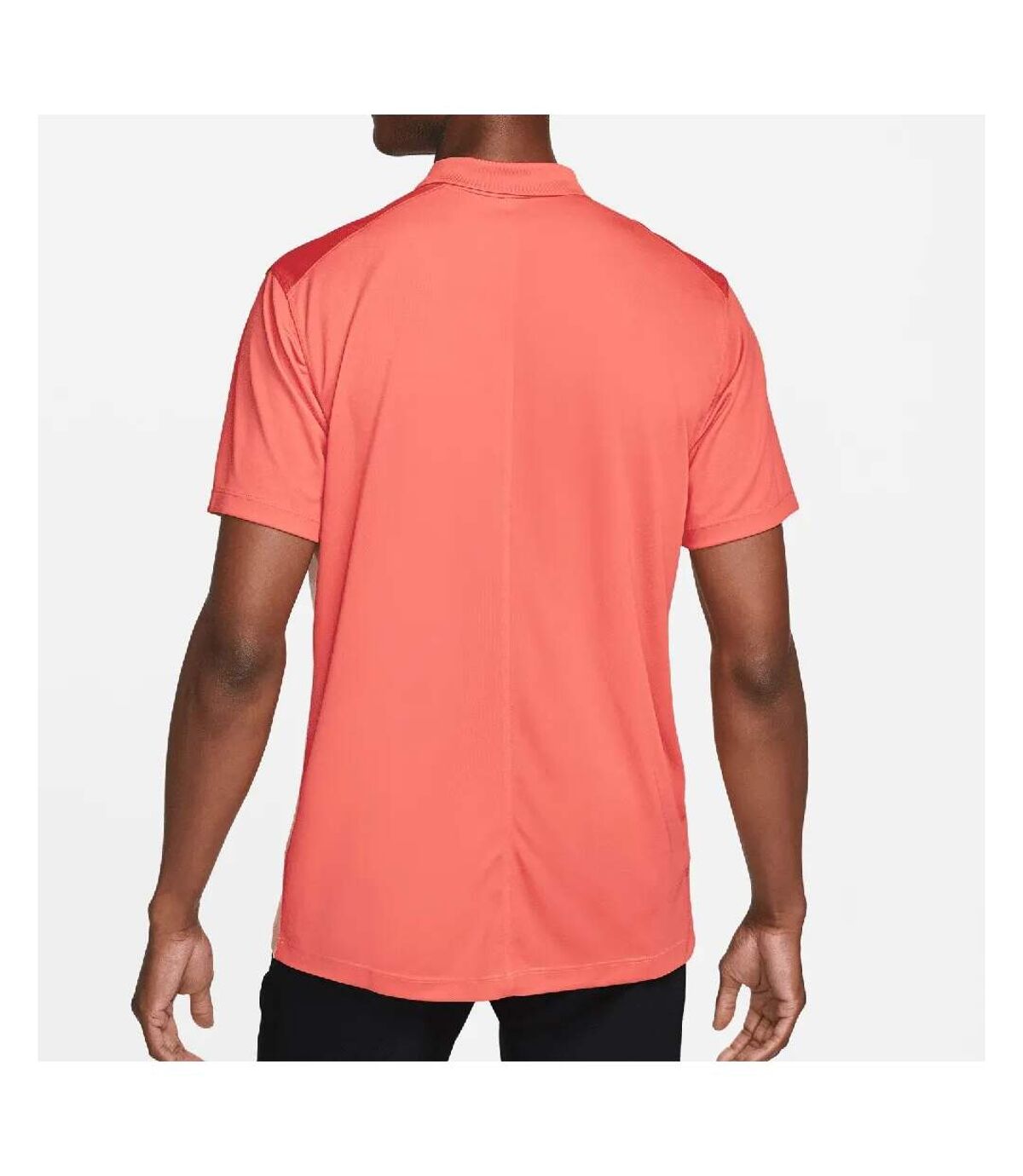 Nike Mens Victory Colour Block Dri-FIT Polo Shirt (Magic Ember/Artic Orange/Black)
