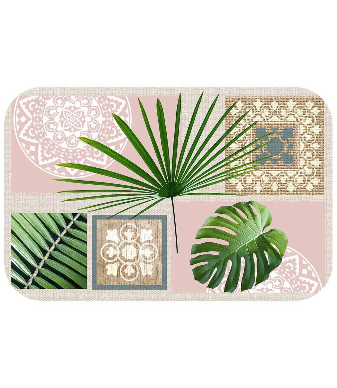 Set de Table Imprimé Chamae 28x44cm Rose-1