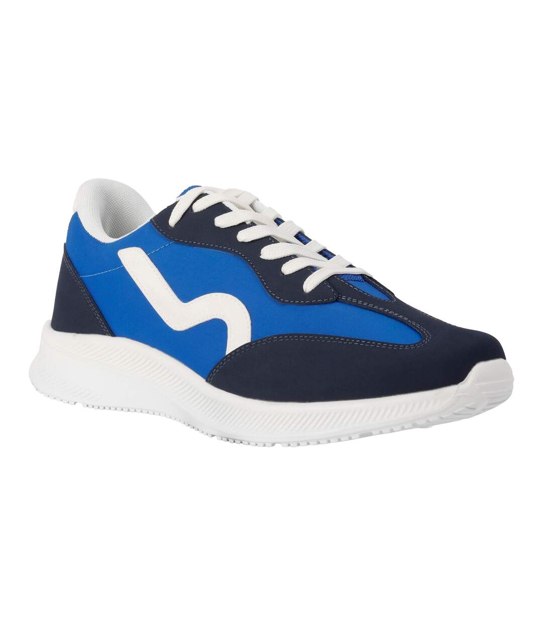 Mens Marine Retro Trainers Oxford Blue Navy Regatta-1