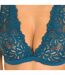 Lace Bralette Bra with rubber bottom 00AKP for women, modern design, offers comfort for daily use and an elegant design