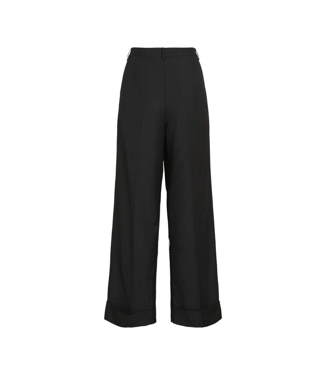 Pantalon fluide noir femme vila giilja-2