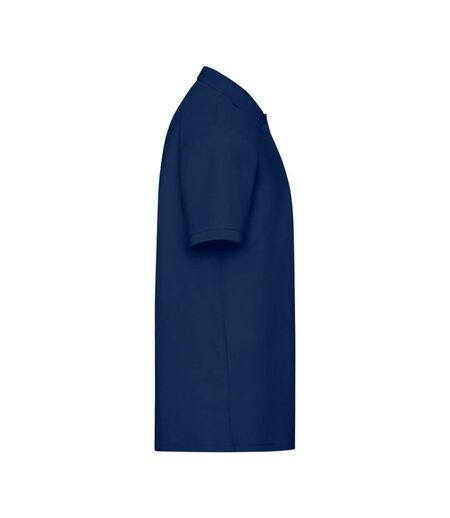 Polo 65/35 Homme Bleu Marine Fruit Of The Loom