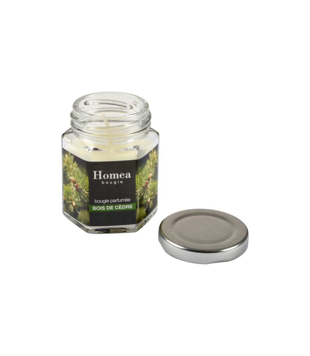 Bougie Verrine Parfumée Essentiel 7cm Bois de Cèdre-2