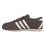 Womens/ladies Italia 70s Suede Trainers Brown Off White Adidas-3