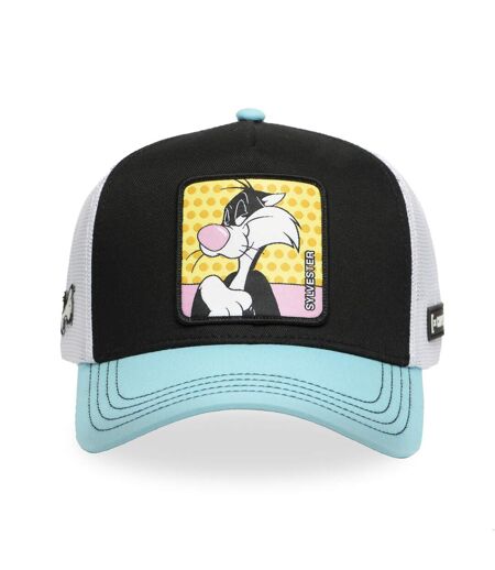 Casquette trucker avec filet effet bamboo/mesh Looney Tunes Sylvester Capslab