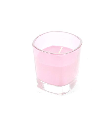 Bougie Parfumée en Verre Essentiel 7cm Rose