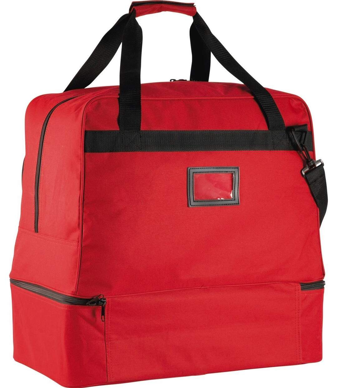 Sac de sport avec base rigide - PA518 - rouge-2
