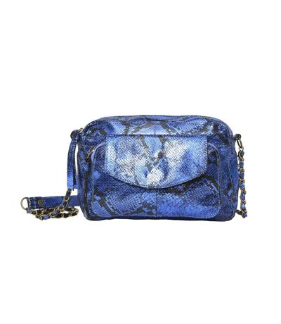 Sac à bandoulière bleu femme pieces naina - taille unique