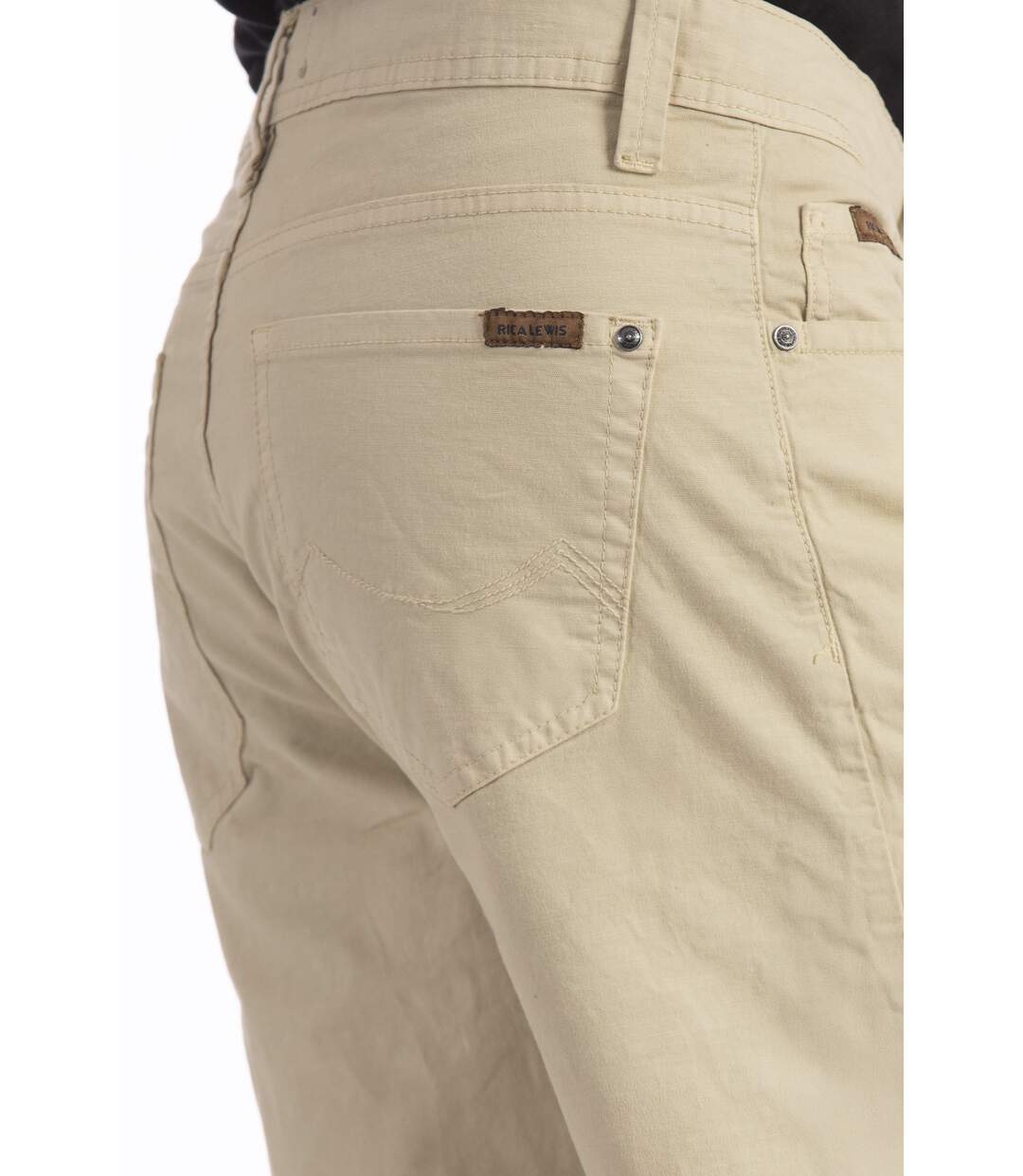 Bermuda coupe droite relax toile coton GENESYX-4