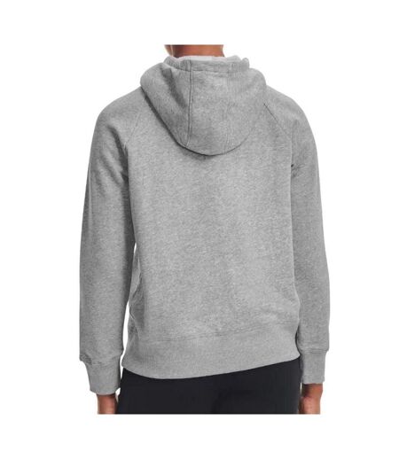 Sweat à capuche Gris/Noir Femme Under Armour Rival - S