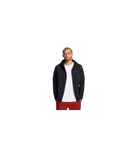 Mens Unstoppable Full Zip Hoodie Black Under Armour