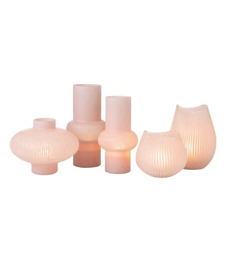 Vase Design Ligne Octave 20cm Rose