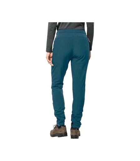 Pantalon Salmaster Femme Bleu Jack Wolfskin