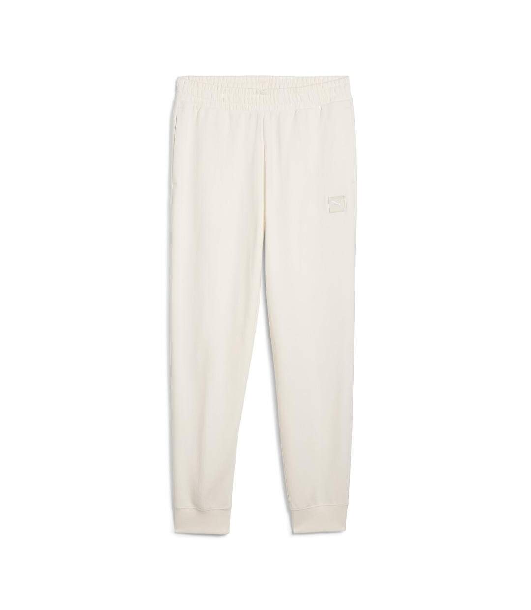 Jogging blanc femme puma elevatedss-1
