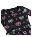 Womens/ladies All-over Print Mesh Midi Dress Black The Nightmare Before Christmas-4