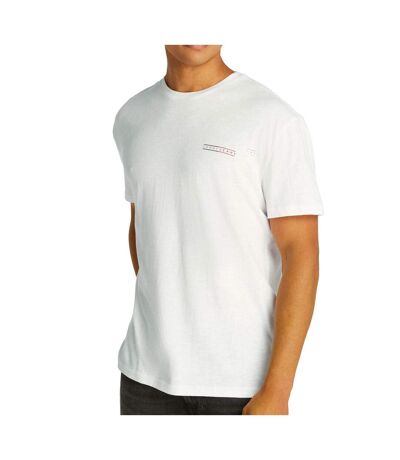 T-Shirt blanc homme tommy hilfiger dm0dm21303 - l