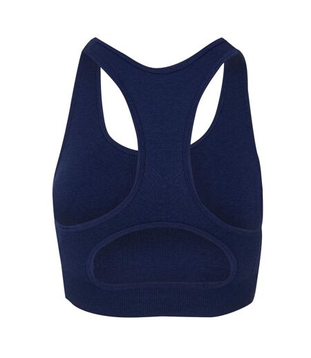 Brassière De Sport Motif/style Côtelé Femme Bleu Marine USA
