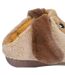 Chaussons Motif/style Chien Femme Marron K Collection-2