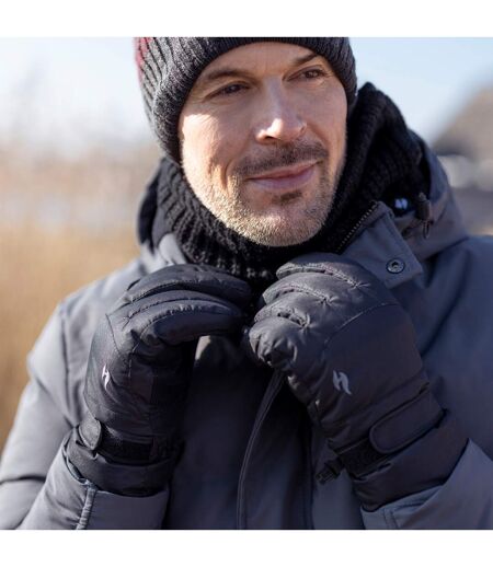 Mens Ski Set Neckwarmer Gloves & Thermal Ski Socks Winter Wear