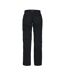 Womens/ladies Cargo Trousers Black Projob-2