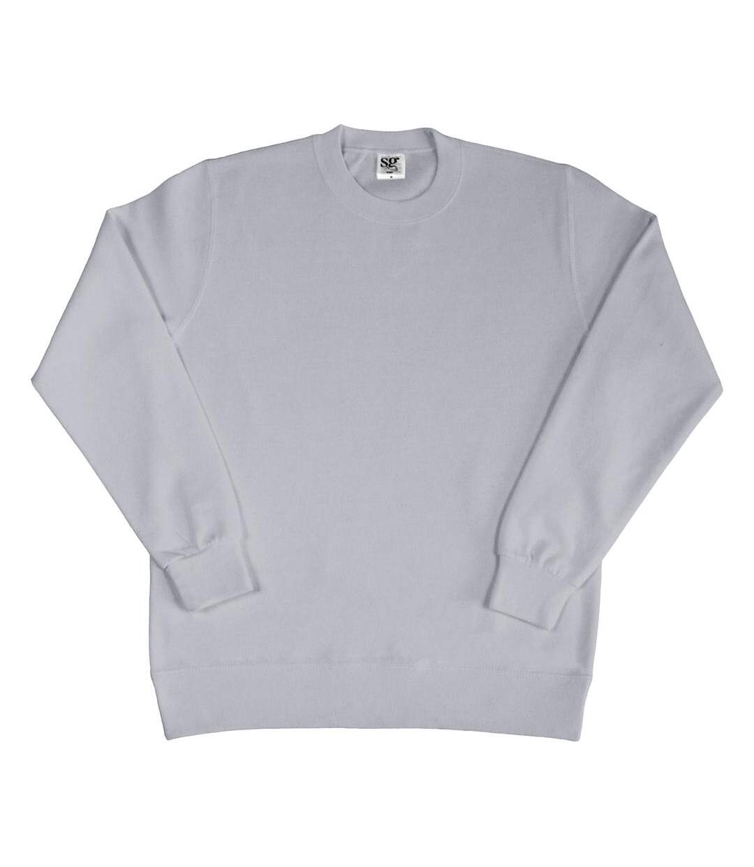 Sweatshirt À Manches Longues Femme Gris Clair SG-1