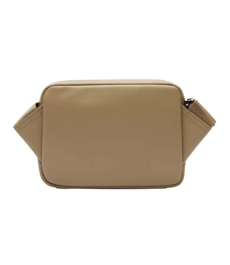 Nomogramme Leather Reporter Bag One Size Beige Lacoste