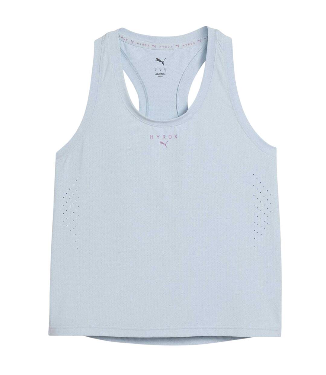 Womens/ladies Hyrox Dryelite Tank Top Lucid Blue Puma-1