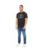 Mens Henclose Cotton T-shirt Black Henleys-4