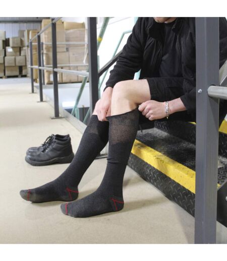 24 Pairs Mens Durable Knee High Work Socks