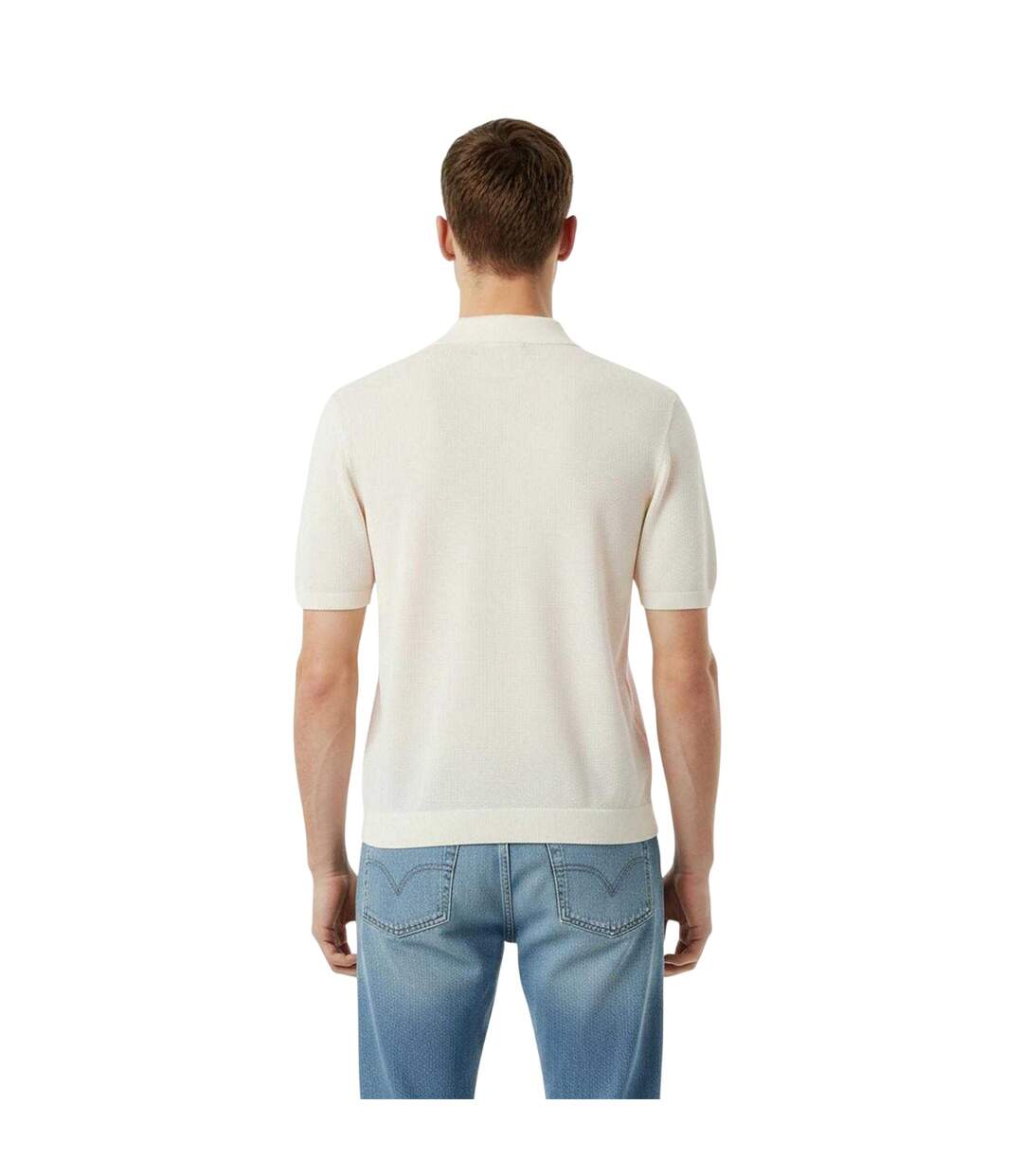 Polo Manches Courtes Homme Beige Jack Wills-4