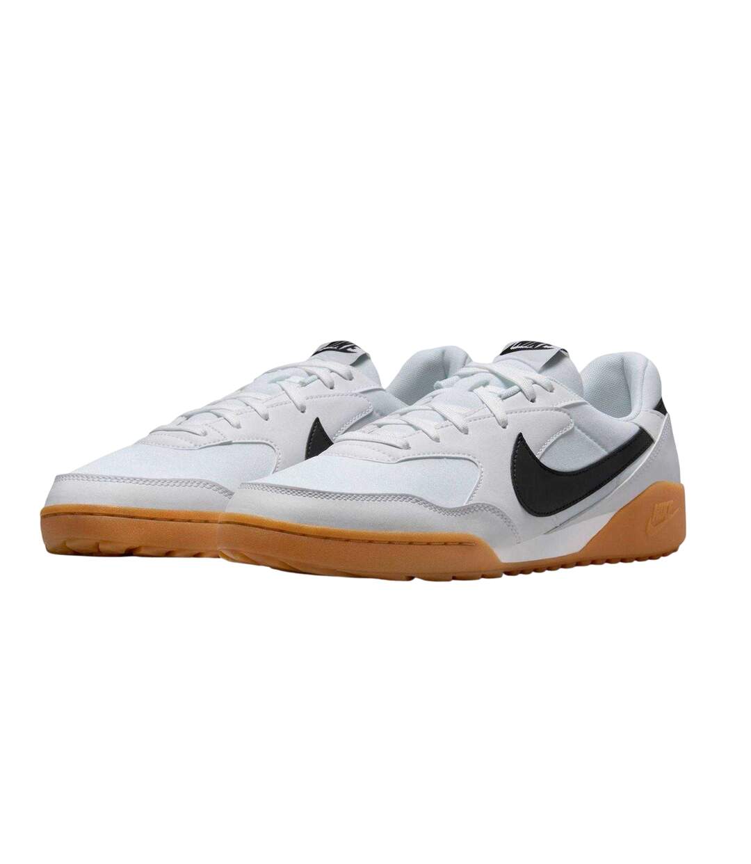 Mens Terra Manta Leather Trainers White Black Nike-4