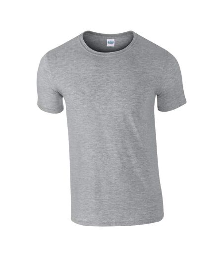Gildan Mens Soft Style Ringspun T Shirt (Sport Grey) - UTPC2882