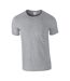 Gildan Mens Soft Style Ringspun T Shirt (Sport Grey) - UTPC2882-2