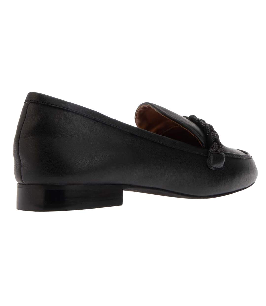 Womens/ladies giulietta loafers black Dune London-2