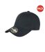 Lot de 2  casquettes kansas adulte noir Result