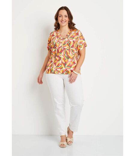 T-shirt court uni ou imprimé