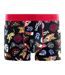 Lot de 4 boxers homme en coton uni et imprimé AOP Vondutch-3