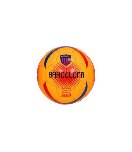 BARCELONA mini ballon orange fluo sport zone