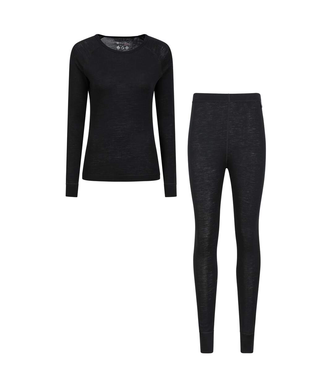 Ensemble Thermique Femme Noir Mountain Warehouse-1