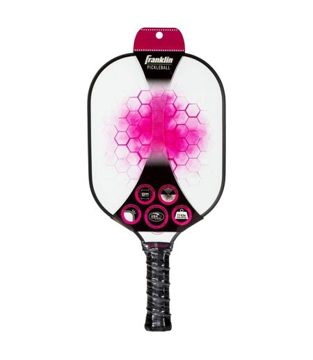 Raquette de pickleball pilot taille unique blanc / rose Franklin