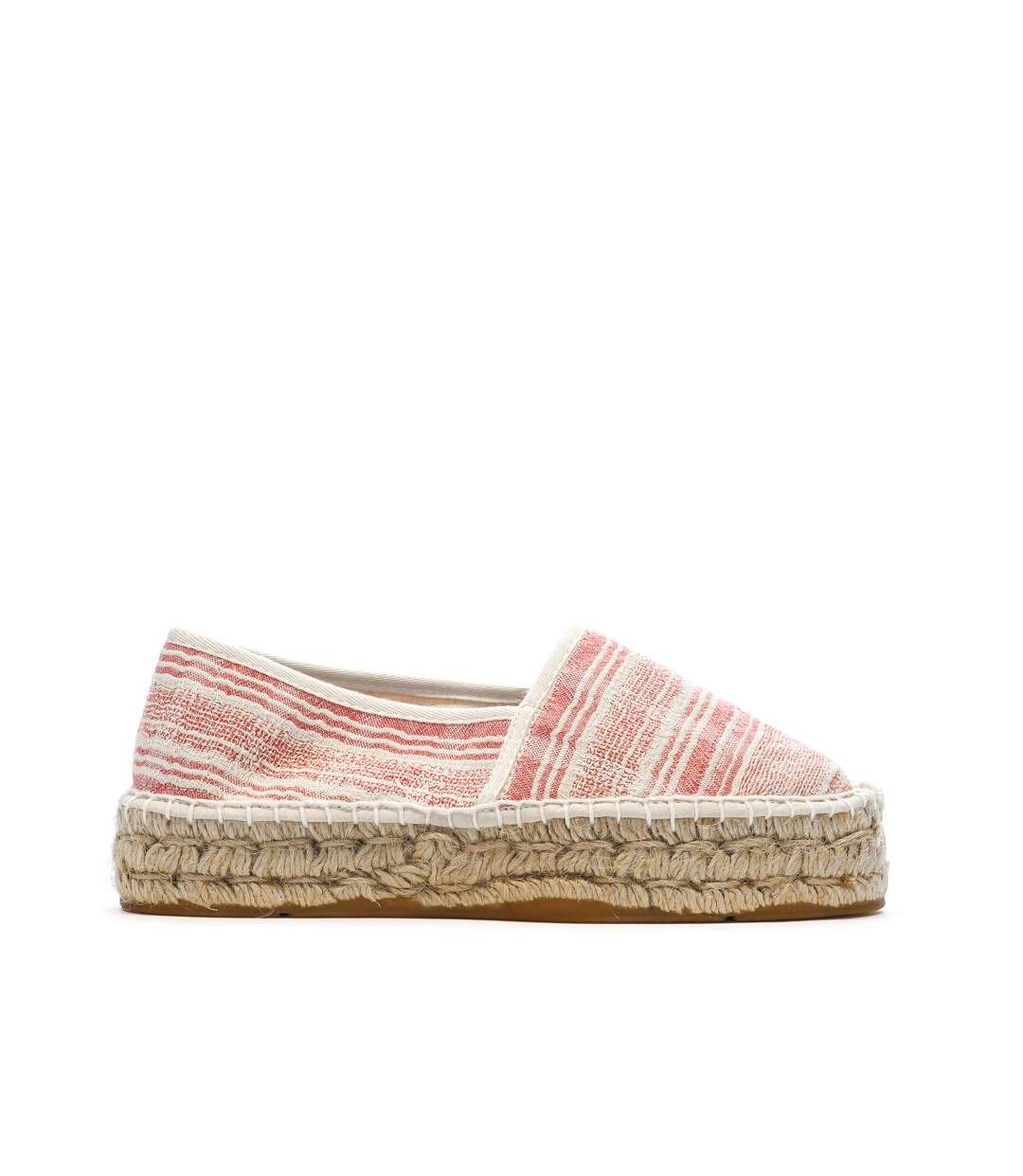 Espadrilles blanches/rouges femme pare gabia aduna-2